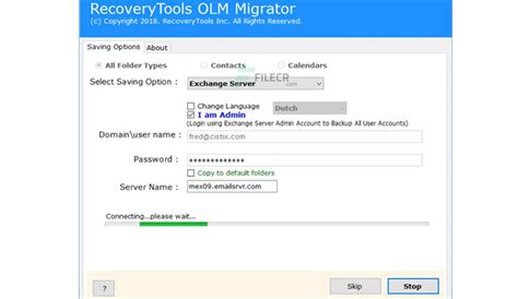RecoveryTools OLM Repair 5.2